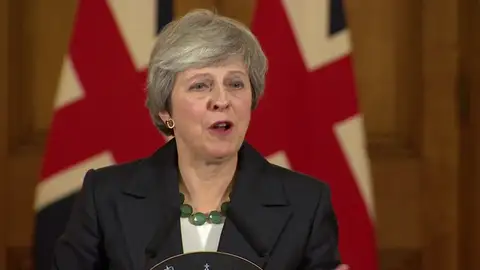 May rechaza un segundo referéndum sobre el 'brexit' y descarta dimitir: "Yo voy a dirigir este proceso" May rechaza un segundo referéndum sobre el 'brexit' y descarta dimitir: "Yo voy a dirigir este proceso"