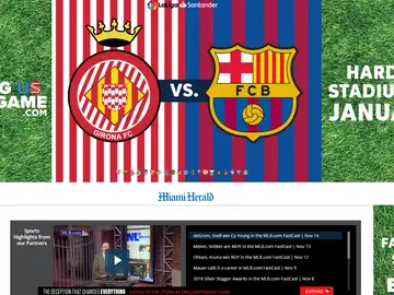 Girona vs FC Barcelona en el Miami Herald Girona vs FC Barcelona en el Miami Herald