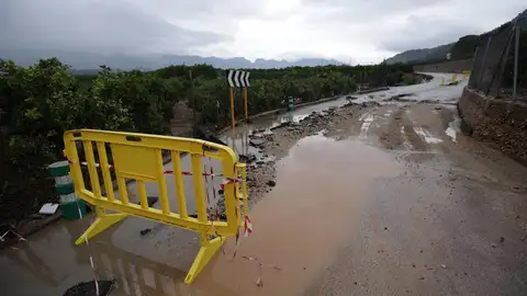 Alerta roja por lluvias en el litoral sur de la provincia de Valencia Alerta roja por lluvias en el litoral sur de la provincia de Valencia