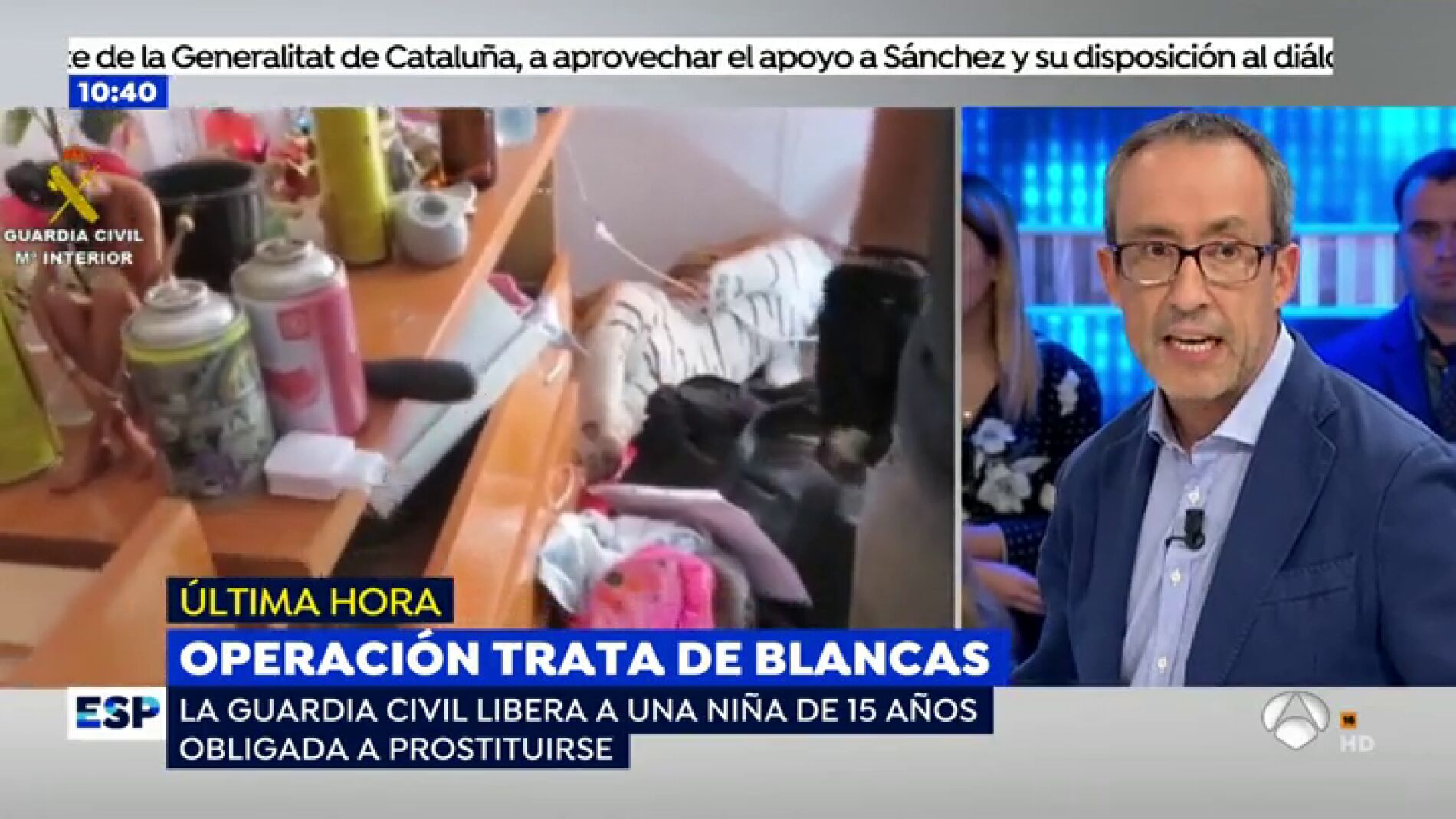 Trata de blancas en Granada.