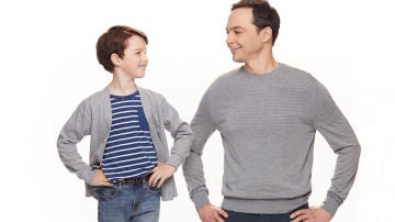 Iain Armitage y Jim Parsons
