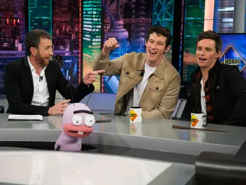 Trancas y Barrancas, los "animales fantásticos" de 'El Hormiguero 3.0', retan a Eddie Redmayne y Callum Turnner a 'Tumbado o de pie' Trancas y Barrancas, los "animales fantásticos" de 'El Hormiguero 3.0', retan a Eddie Redmayne y Callum Turnner a 'Tumbado o de pie'