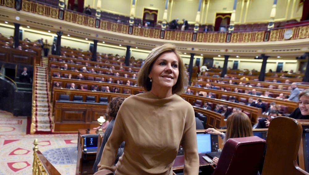 La ex secretaria general del PP María Dolores de Cospedal