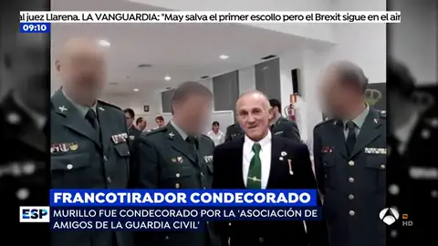 El francotirador que planeaba matar a Sánchez fue condecorado por la asociación privada 'Amigos de la Guardia Civil' El francotirador que planeaba matar a Sánchez fue condecorado por la asociación privada 'Amigos de la Guardia Civil'