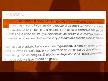 "Beber hasta coger el punto es divertido y no es peligroso", la frase de un libro de texto de 3ºESO que ha indignado a una madre "Beber hasta coger el punto es divertido y no es peligroso", la frase de un libro de texto de 3ºESO que ha indignado a una madre