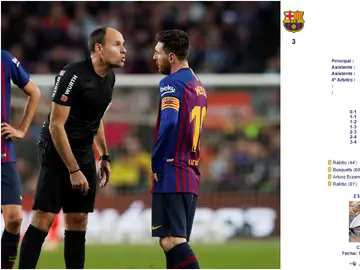 Mateu Lahoz y su misteriosa acta del Barça-Betis Mateu Lahoz y su misteriosa acta del Barça-Betis