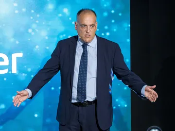 El presidente de LaLiga, Javier Tebas El presidente de LaLiga, Javier Tebas
