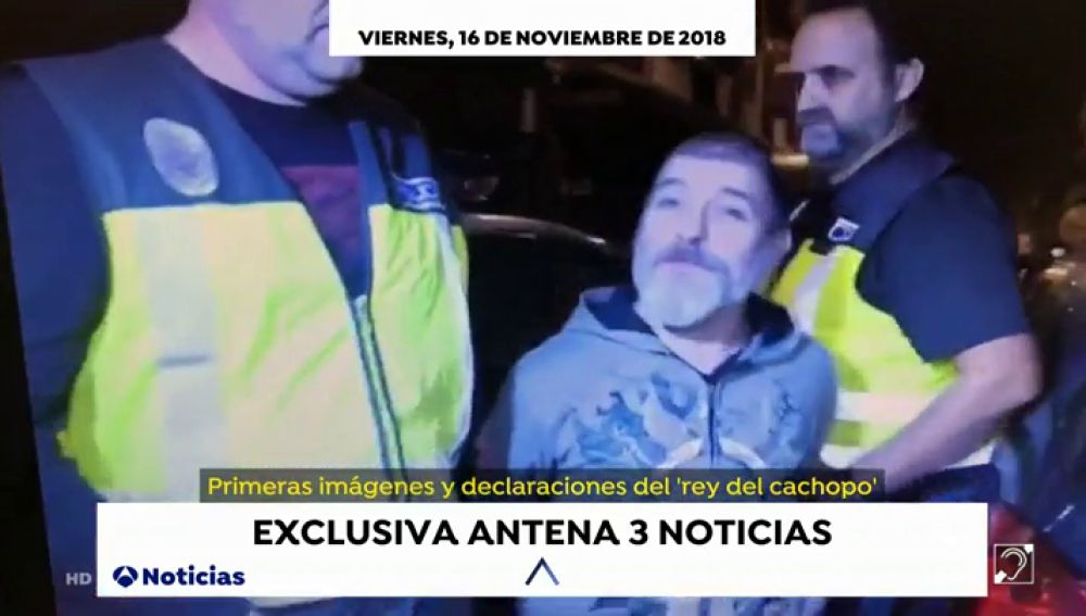 EXCLUSIVA: El 'Rey del cachopo' asegura que es inocente ante una cámara de Antena 3 Noticias 