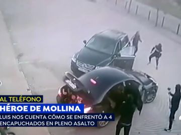 VÍDEO: Así se enfrentó un vecino de Mollina a 4 atracadores que asaltaban una ferretería