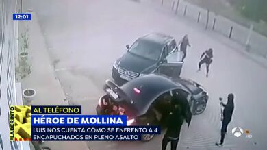 VÍDEO: Así se enfrentó un vecino de Mollina a 4 atracadores que asaltaban una ferretería