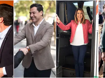 Primer día de campaña de las elecciones andaluzas Primer día de campaña de las elecciones andaluzas