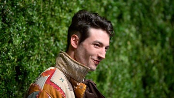Ezra Miller en una de sus últimas apariciones públicas