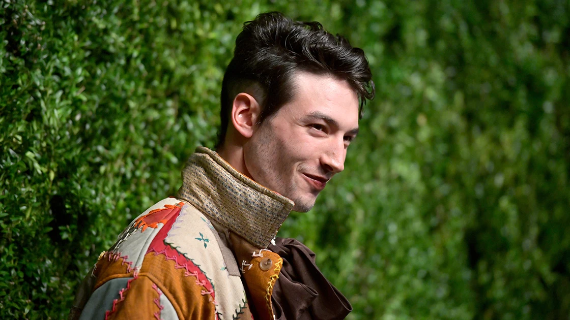 Ezra Miller en una de sus &uacute;ltimas apariciones p&uacute;blicas