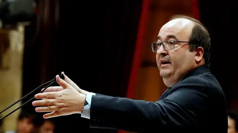 El líder del PSC, Miquel Iceta El líder del PSC, Miquel Iceta.