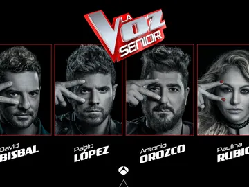 Los coaches de 'La Voz Senior' Los coaches de 'La Voz Senior'