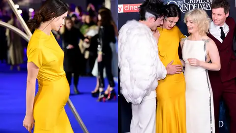 Katherine Waterston confirma que está embarazada en la premiere de 'Animales Fantásticos: Los Crímenes de Grindelwald' Katherine Waterston confirma que está embarazada en la premiere de 'Animales Fantásticos: Los Crímenes de Grindelwald'