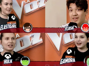 ¿Qué superhéroe serían Paulina Rubio, Luis Fonsi, Pablo López y Antonio Orozco? El público de las audiciones a ciegas hace sus apuestas ¿Qué superhéroe serían Paulina Rubio, Luis Fonsi, Pablo López y Antonio Orozco? El público de las audiciones a ciegas hace sus apuestas