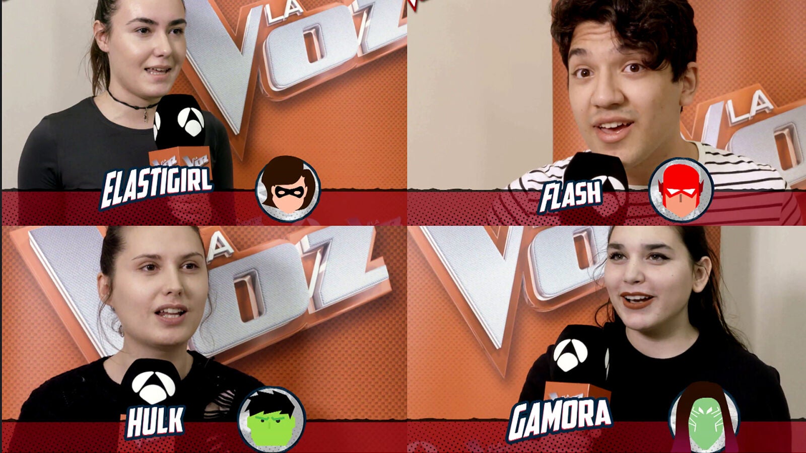 ¿Qué superhéroe serían Paulina Rubio, Luis Fonsi, Pablo López y Antonio Orozco? El público de las audiciones a ciegas hace sus apuestas