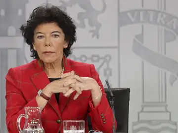 La ministra de Educación y Portavoz del Gobierno, Isabel Celaá La ministra de Educación y Portavoz del Gobierno, Isabel Celaá