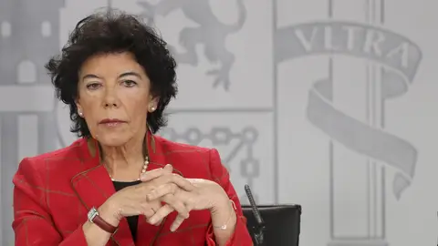 La ministra de Educación y Portavoz del Gobierno, Isabel Celaá La ministra de Educación y Portavoz del Gobierno, Isabel Celaá