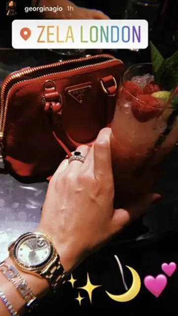 El anillo de boda de Georgina El anillo de boda de Georgina