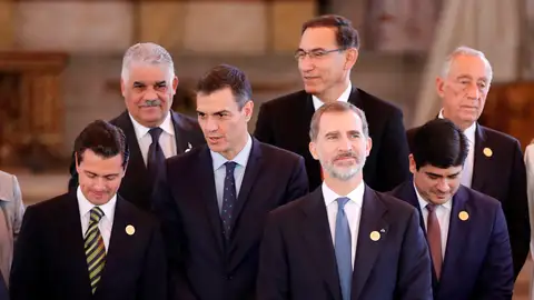 Pedro Sánchez en la cumbre Pedro Sánchez en la cumbre