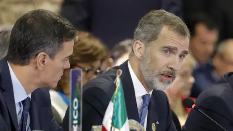 El rey Felipe VI pronuncia un discurso El rey Felipe VI pronuncia un discurso