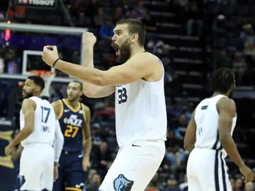 Marc Gasol, con los Grizzlies Marc Gasol, con los Grizzlies