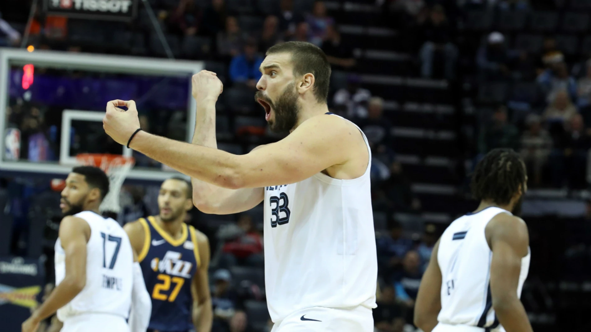 Marc Gasol, con los Grizzlies Marc Gasol, con los Grizzlies