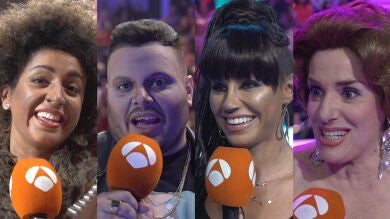 Las primeras impresiones de Mimi, Soraya Arnelas, Brays Efe y Anabel Alonso tras actuar en la octava gala de 'Tu cara me suena'