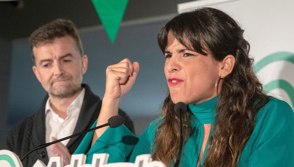 Teresa Rodríguez, candidata de Adelante Andalucía