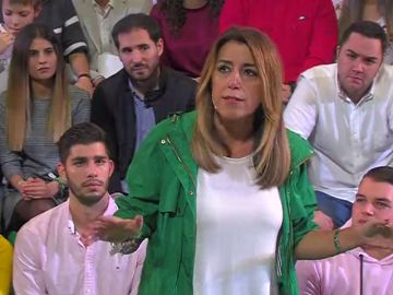 Susana Díaz: "Quien vota a Ciudadanos es para que gobierne el PP"