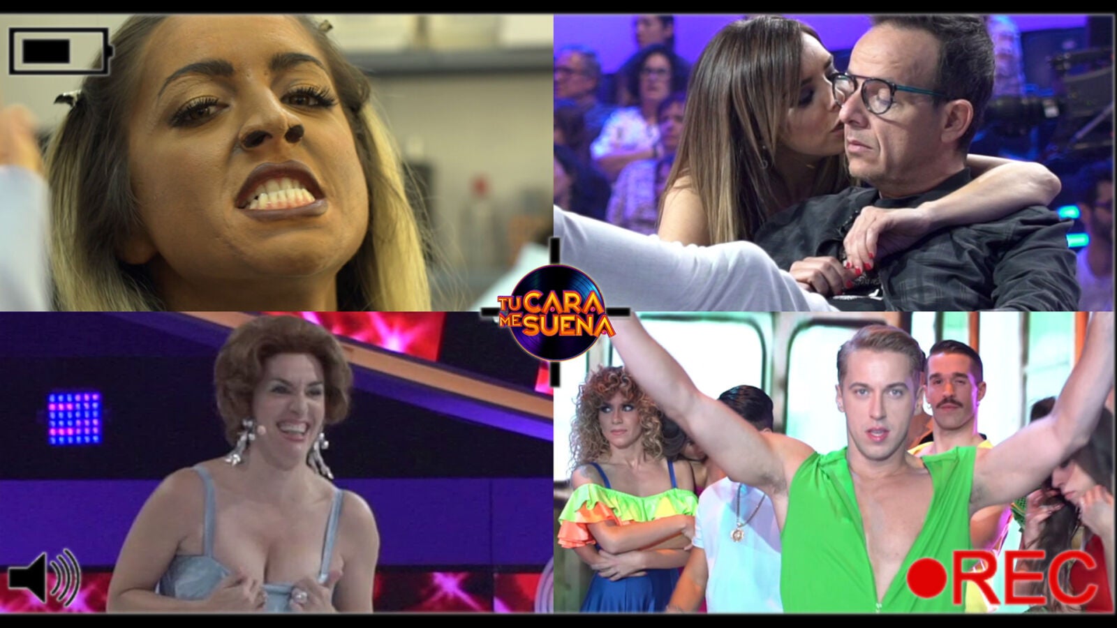 Las imágenes que no se vieron en televisión de la octava gala de 'Tu cara me suena'