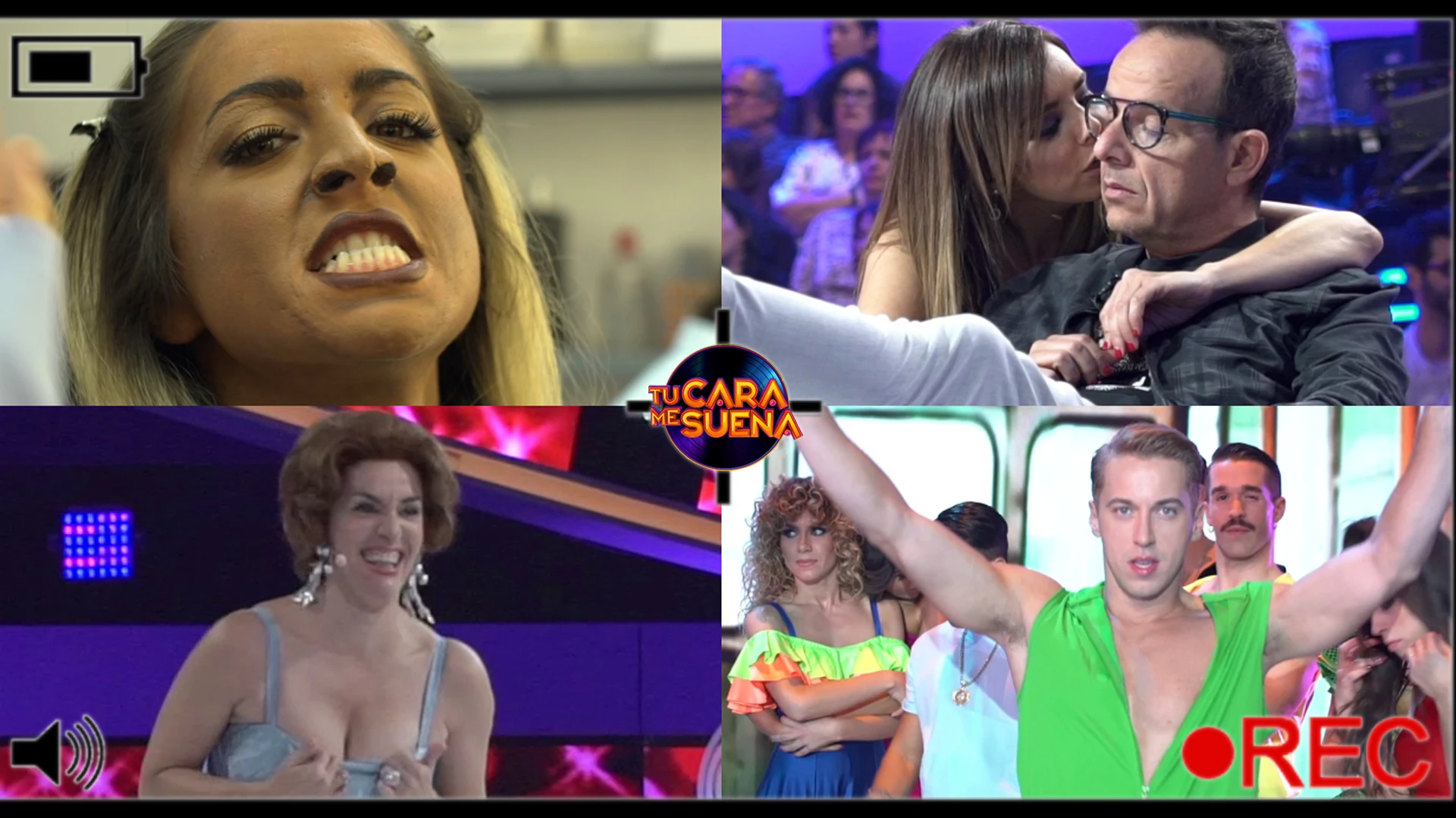 Las imágenes que no se vieron en televisión de la octava gala de 'Tu cara me suena' Las imágenes que no se vieron en televisión de la octava gala de 'Tu cara me suena'