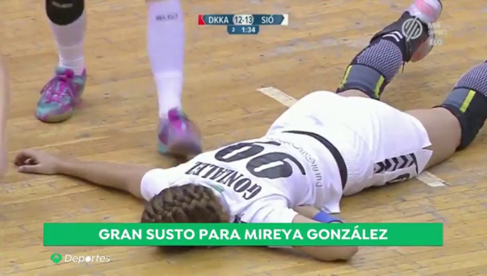 La salvaje agresión que sufrió Mireya González durante un partido de balonmano