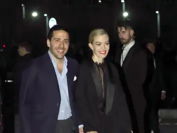 Marta Ortega y Carlos Torretta a su llegada al Real Club Náutico de A Coruña Marta Ortega y Carlos Torretta a su llegada al Real Club Náutico de A Coruña