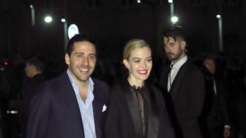 Marta Ortega y Carlos Torretta a su llegada al Real Club Náutico de A Coruña