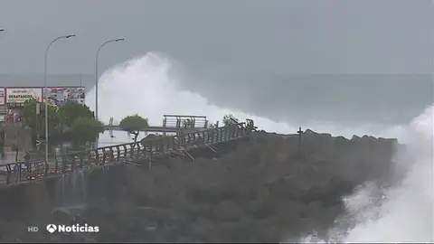 Los estragos del temporal en Canarias Los estragos del temporal en Canarias