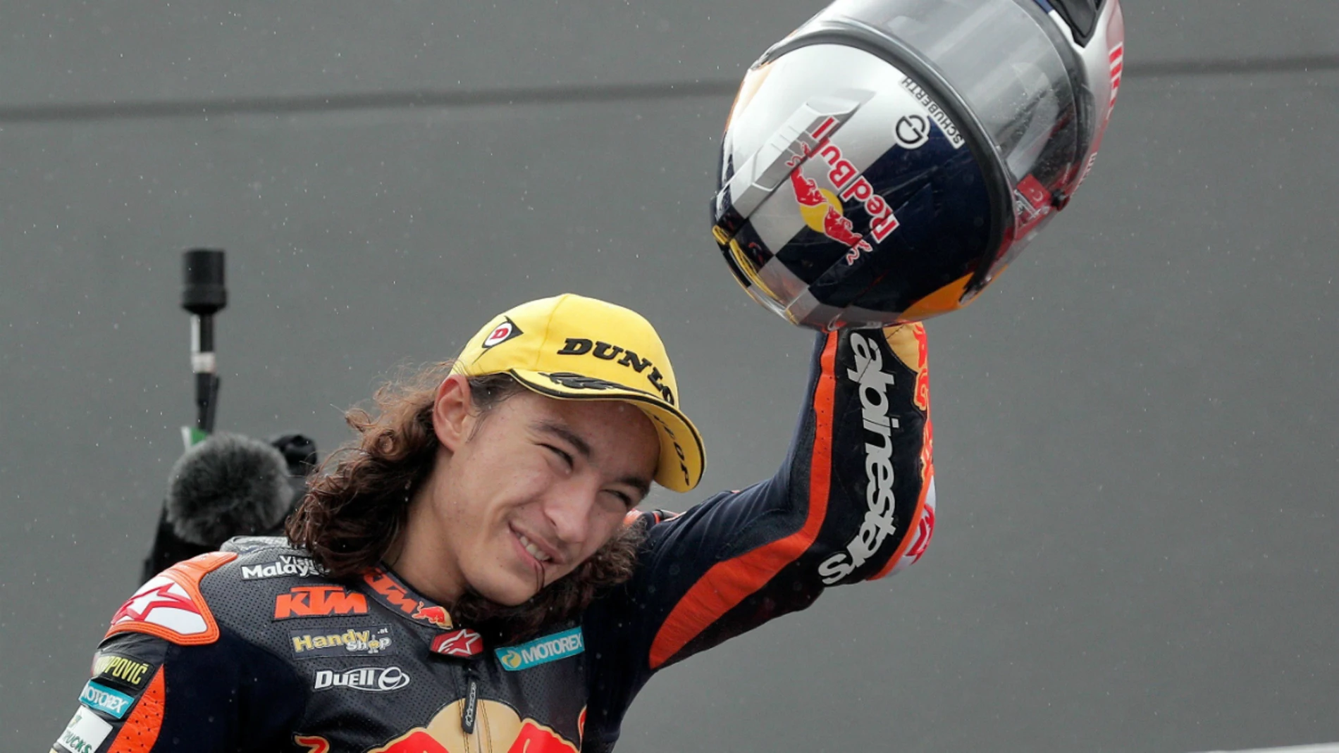 Can Oncu, en el podio Can Oncu, en el podio