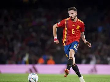 Saúl Ñíguez, con España Saúl Ñíguez, con España