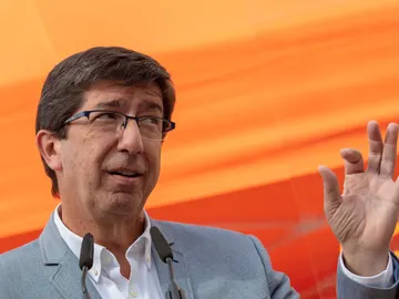 El candidato de Ciudadanos, Juan Marín El candidato de Ciudadanos, Juan Marín