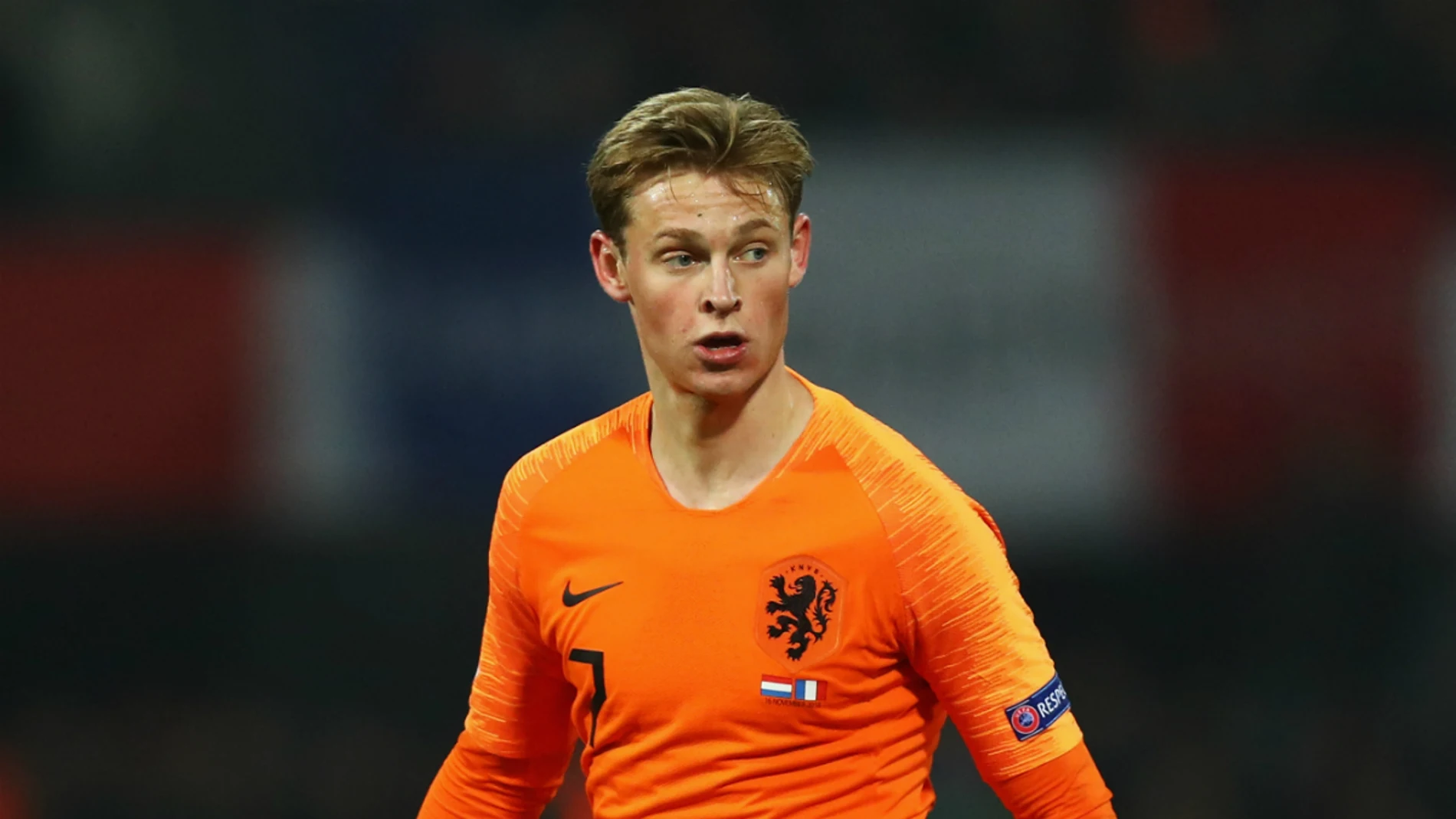De Jong, con Holanda De Jong, con Holanda