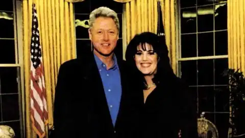 Bill Cinton y Mónica Lewinsky Bill Cinton y Mónica Lewinsky