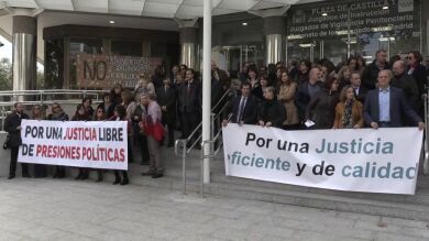 Segunda huelga en un año de jueces y fiscales