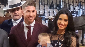 Pilar Rubio y Sergio Ramos, de celebración con sus hijos