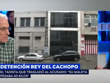 Indicio clave contra el 'rey del cachopo': El taxista que llevó a César a la nave reconoce la maleta del crimen Indicio clave contra el 'rey del cachopo': El taxista que llevó a César a la nave reconoce la maleta del crimen