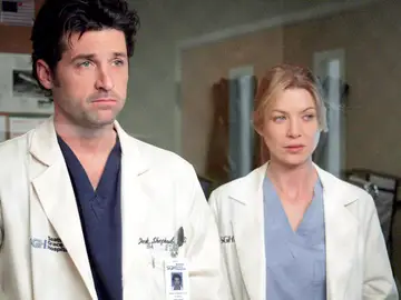 Meredith y Derek en 'Anatomía de Grey' Meredith y Derek en 'Anatomía de Grey'