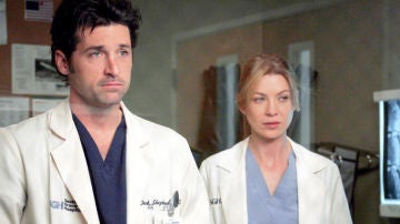 Meredith y Derek en 'Anatomía de Grey'