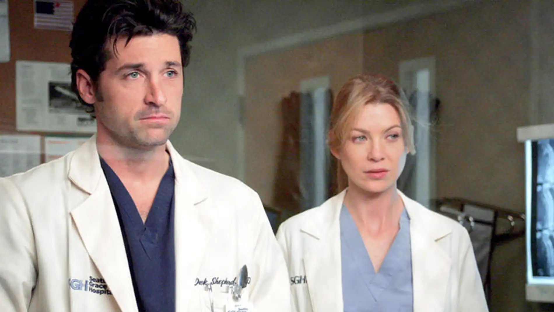 Meredith y Derek en 'Anatomía de Grey' 