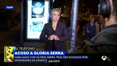 Acosan a la periodista Gloria Serra cuando hacía un reportaje sobre Franco: 